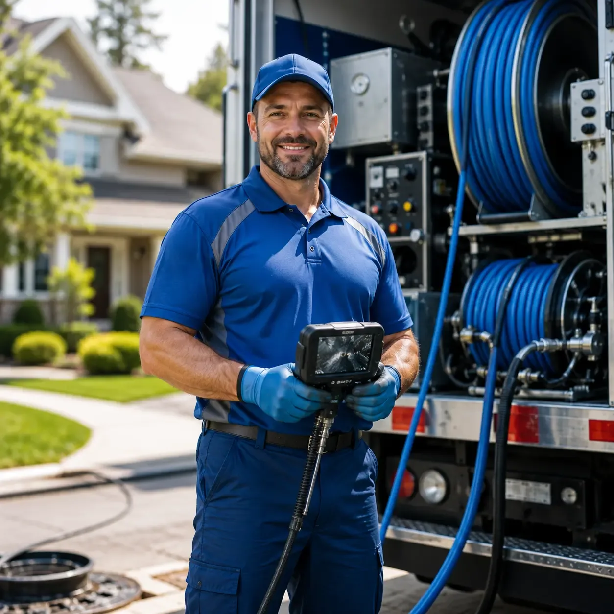 Local outdoor drain cleaning specialists in War, WV